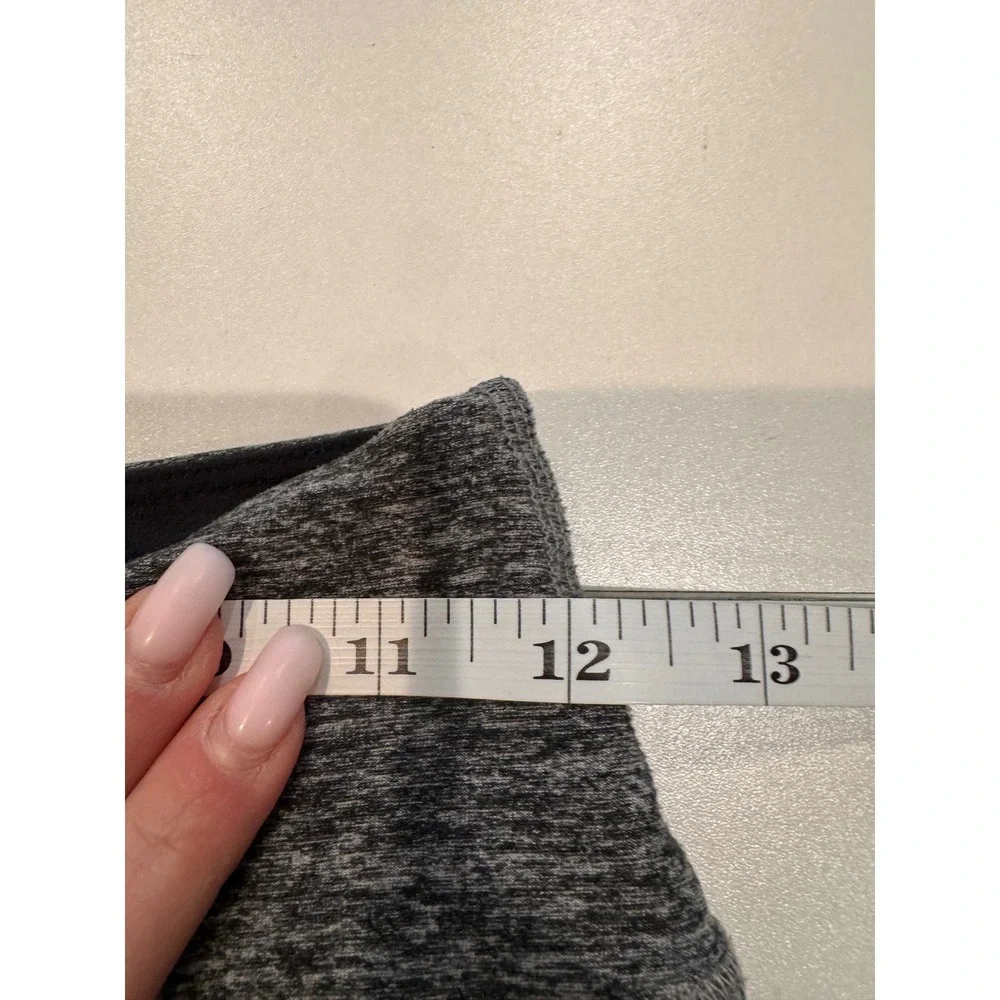 Beyond Yoga Womens Gray Heathered Leggings‎ Strappy Ankle Size S
